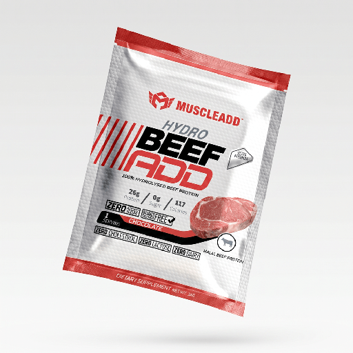 [6223007824392] Muscle Add Hydro Beef Add-1Serv.-34G-Chocolate