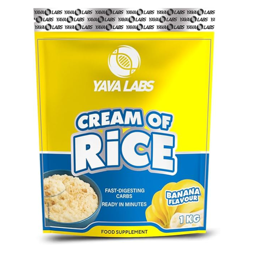 [5906063863680] Yava Labs Cream of Rice.-1KG.-33Serv.-Banana