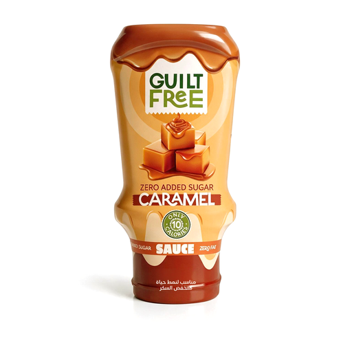 [6222023704619] Organic Nation Guilt Free Sauce - Zero Added Sugar - Caramel - 350Ml