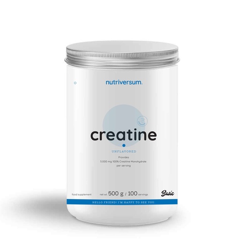 [5999107133115] Nutriversum Creatine Monohydrate-100Serv.-500G