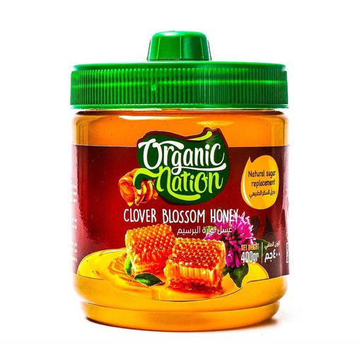 [6224009096459] Organic Nation Honey Clover-400G