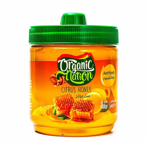 [6224009096497] Organic Nation Citrus Honey-400G